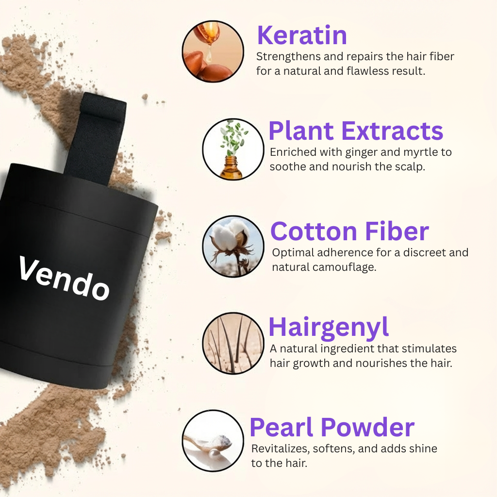 Instant, Natural Coverage for Thinning Hair and Roots