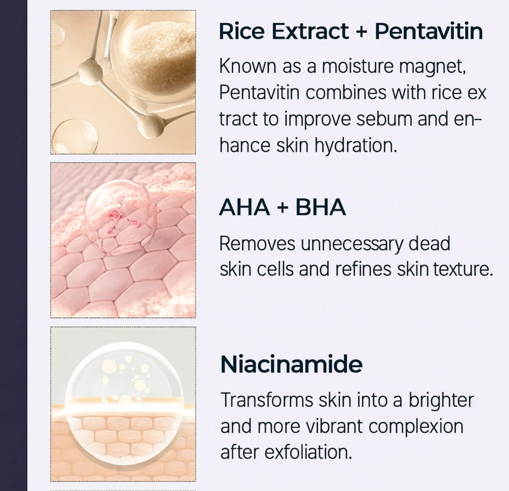 Black Peel Shot Glow Rice Ampoule